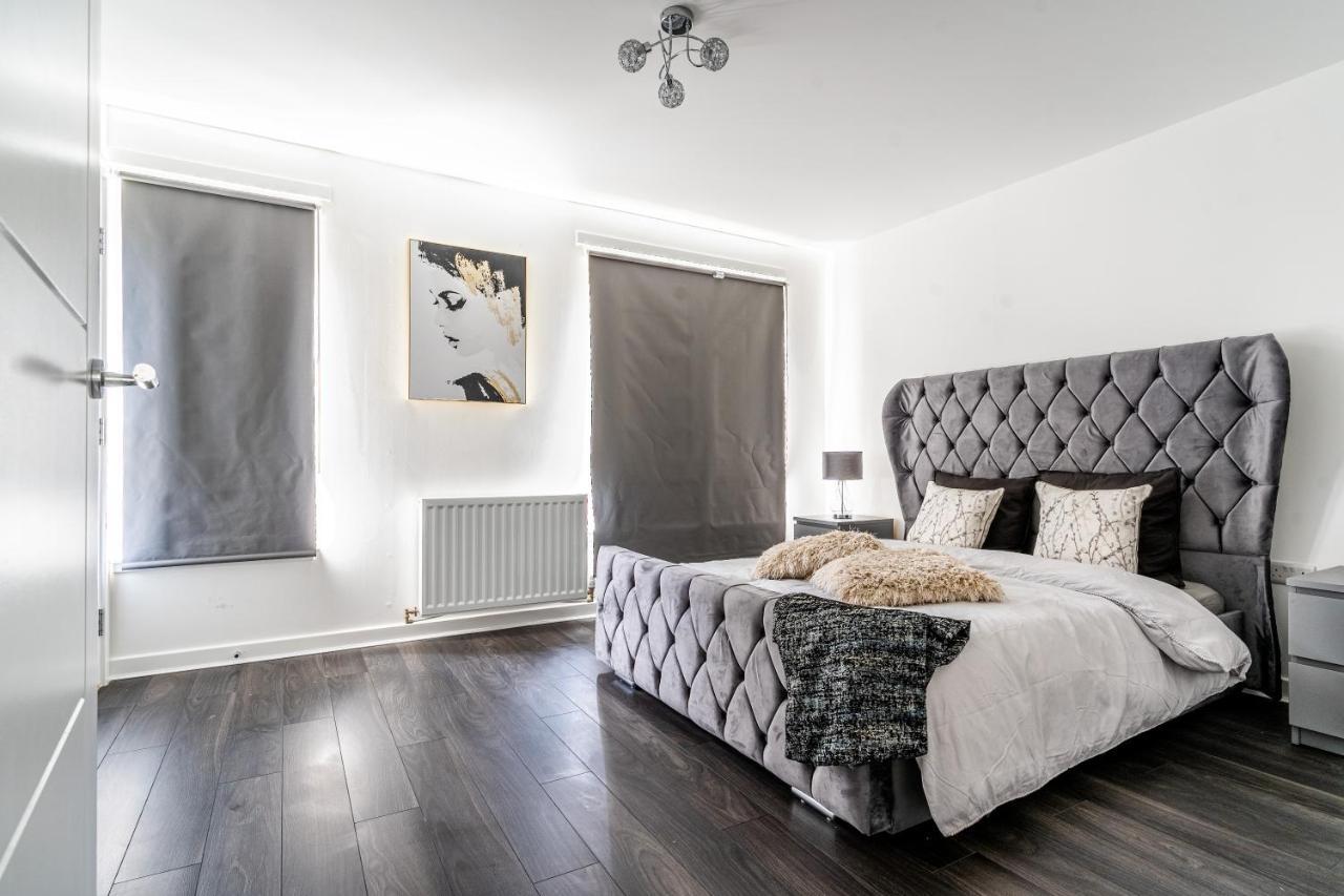 Spacious 3 Bedroom House In Glasgow City With Private Parking & Garden Екстер'єр фото